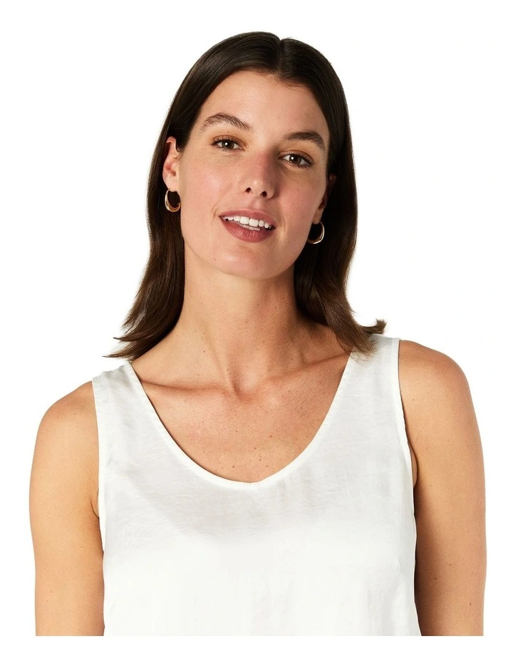 Rain Singlet in White image 4