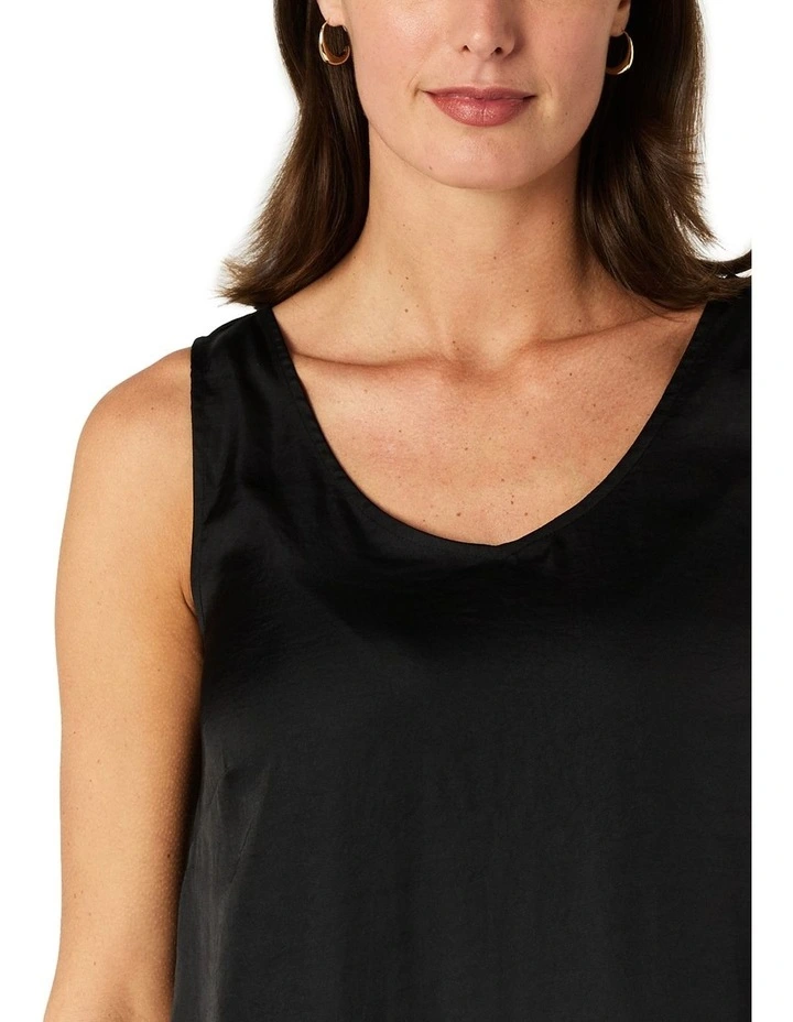 Rain Singlet in Black image 6
