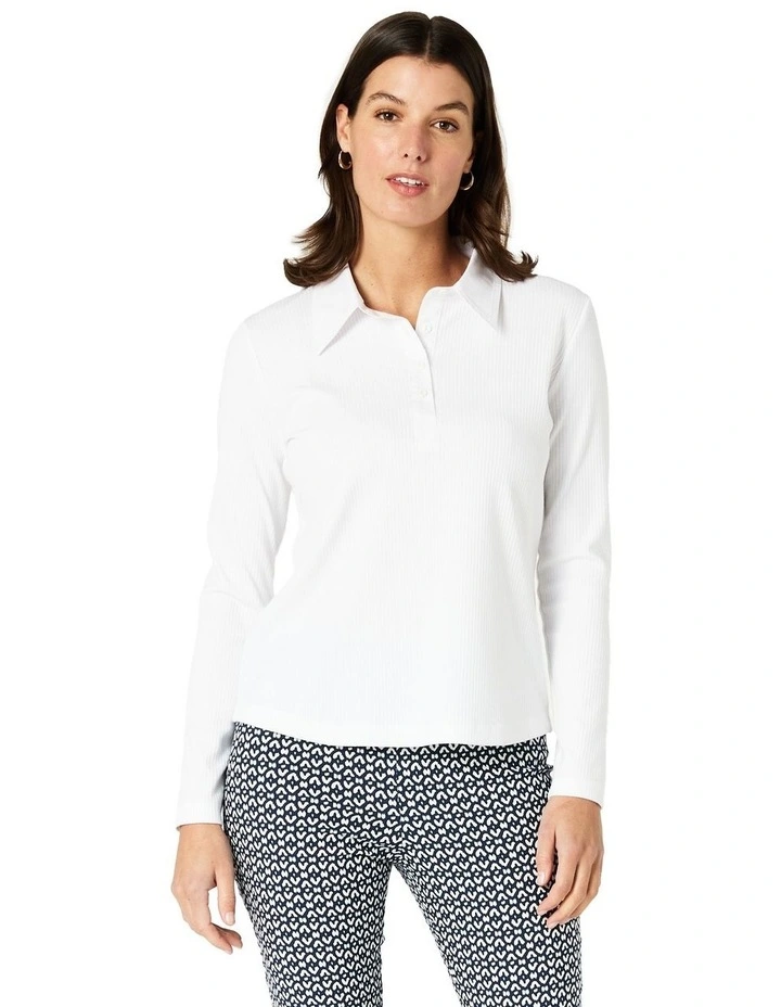 Claire Top in White image 1