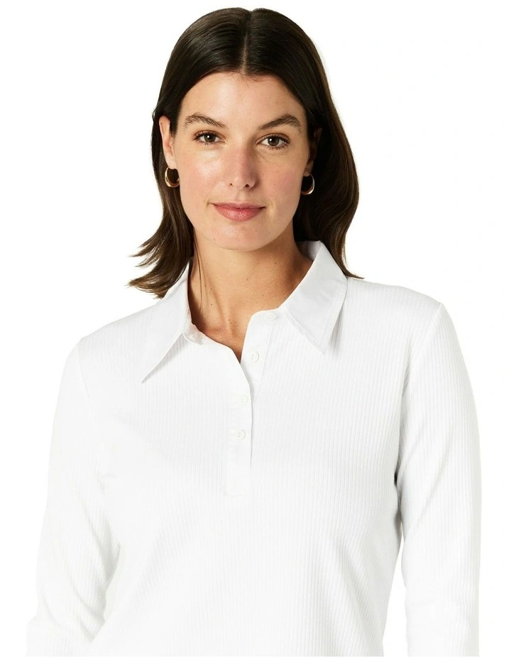 Claire Top in White image 4