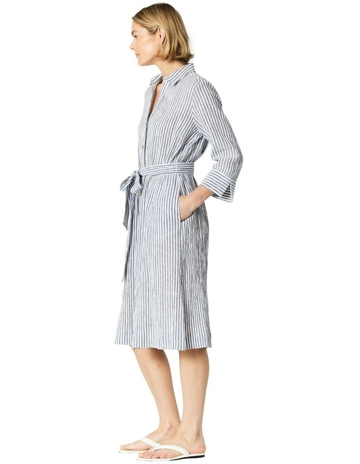 Vanessa Dress in Blue image 3