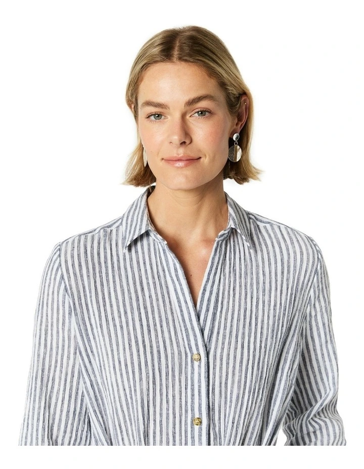 Vanessa Dress in Blue image 4