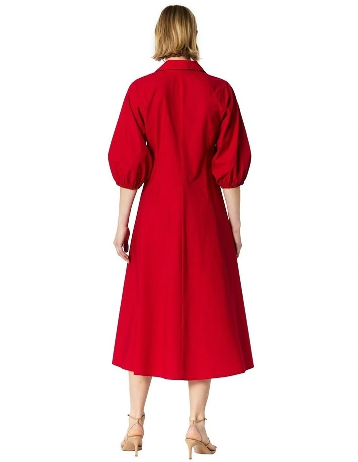 Lorelai Dress in Red image 2