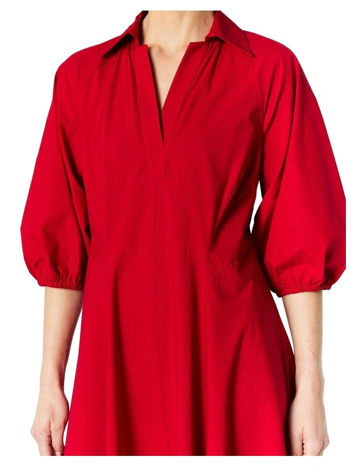 Lorelai Dress in Red image 7