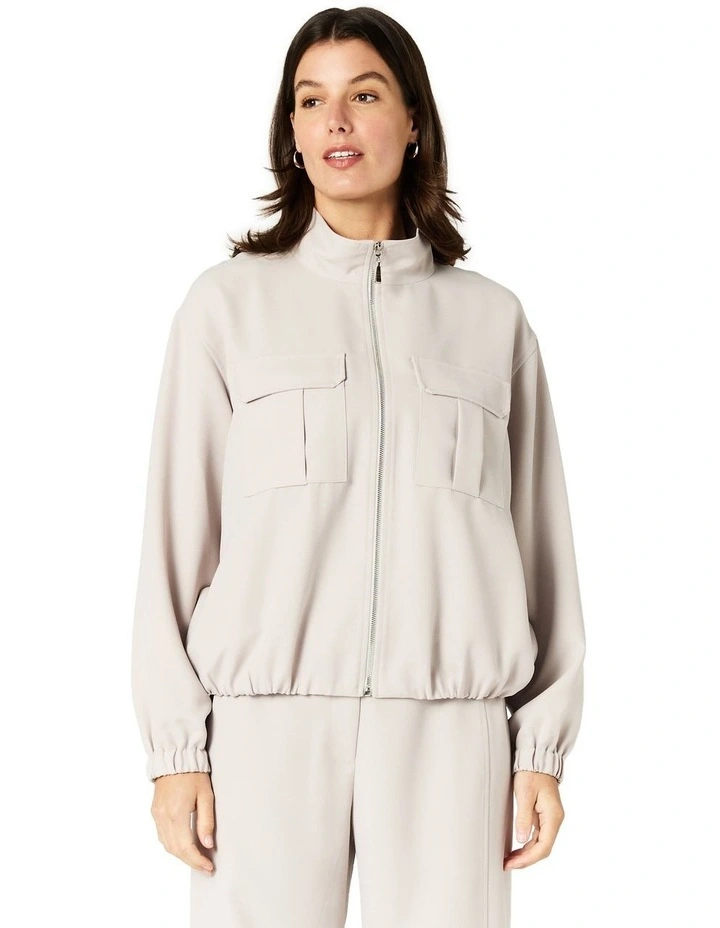 Gabrielle Jacket in Grey image 1