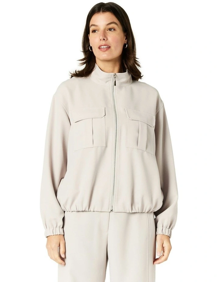 Gabrielle Jacket in Grey image 1