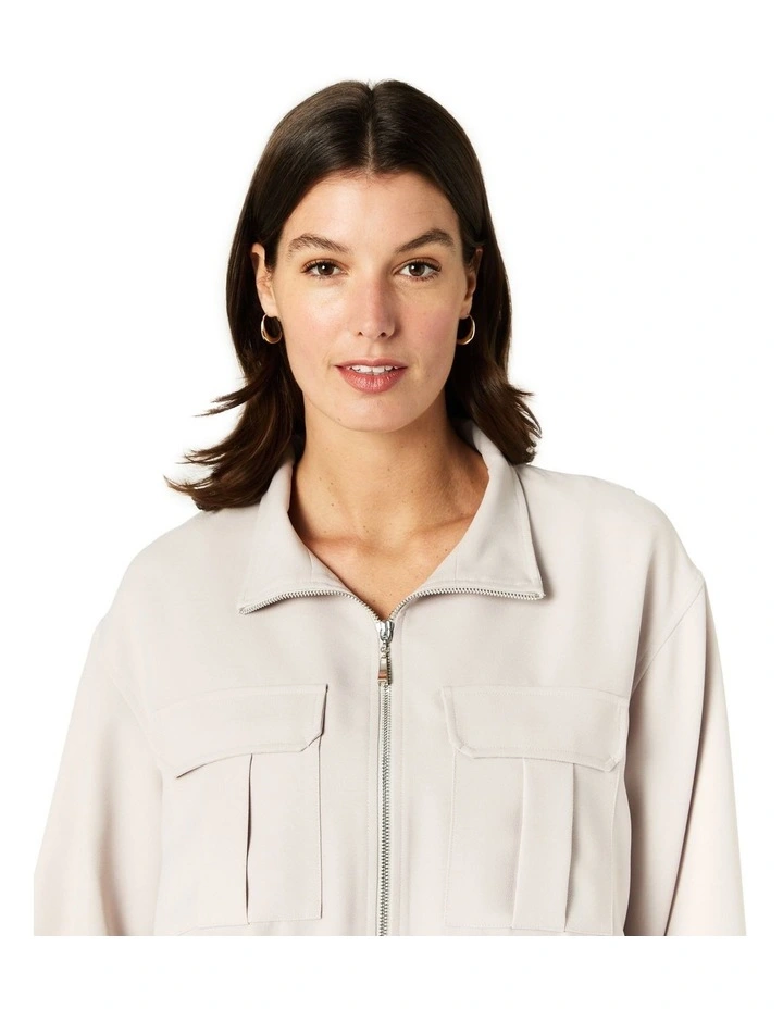 Gabrielle Jacket in Grey image 4