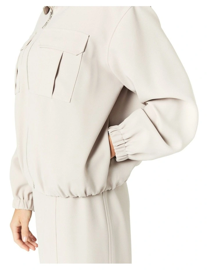 Gabrielle Jacket in Grey image 5