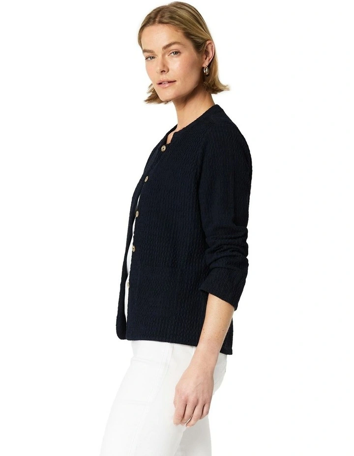 Pearl Jacket in Blue image 3