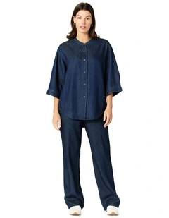 Cora Jeans in Dark Denim