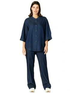 Cora Jeans in Dark Denim