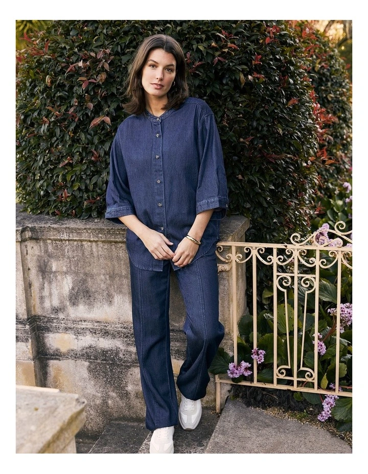 Cora Jeans in Dark Denim image 7