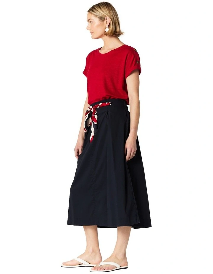 Wren Skirt in Navy image 3