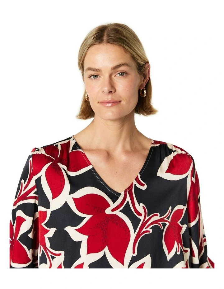 Shea Top in Multi image 4