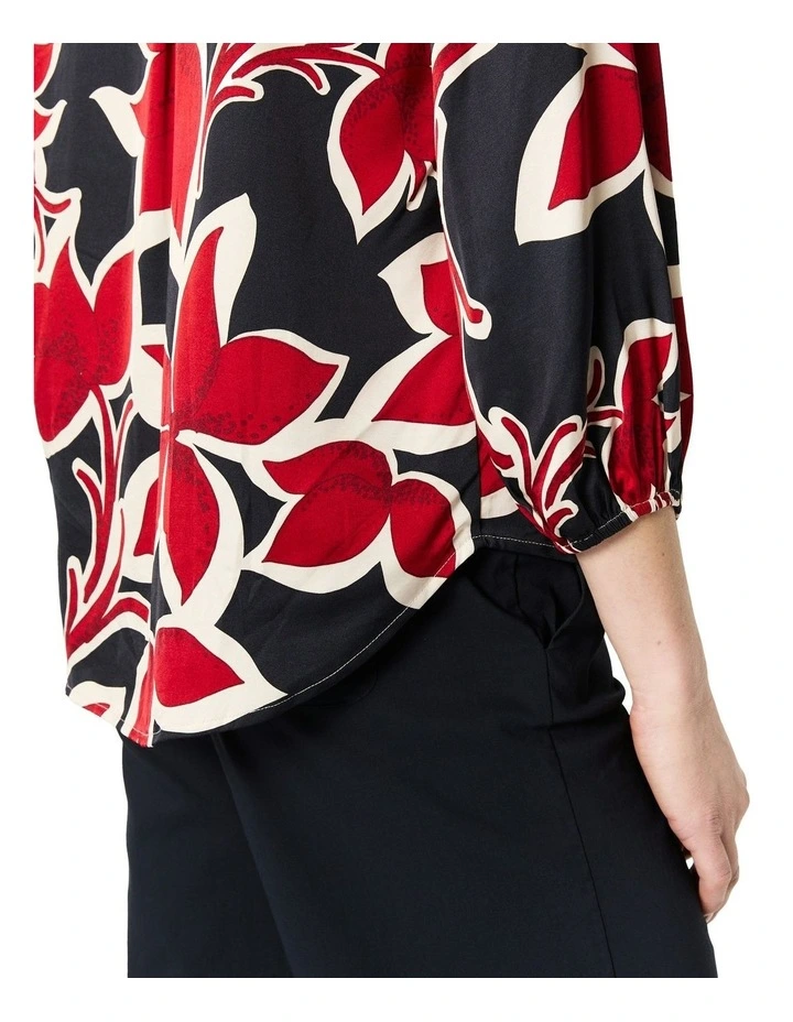 Shea Top in Multi image 6