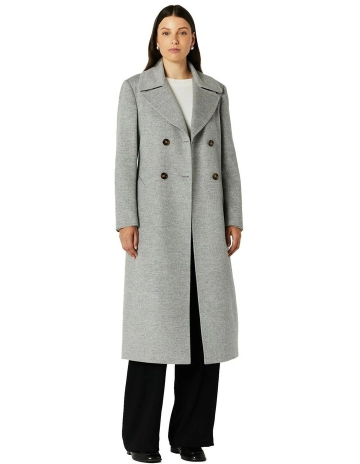 Audrey Coat in Silver image 1