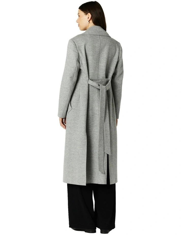 Audrey Coat in Silver image 2