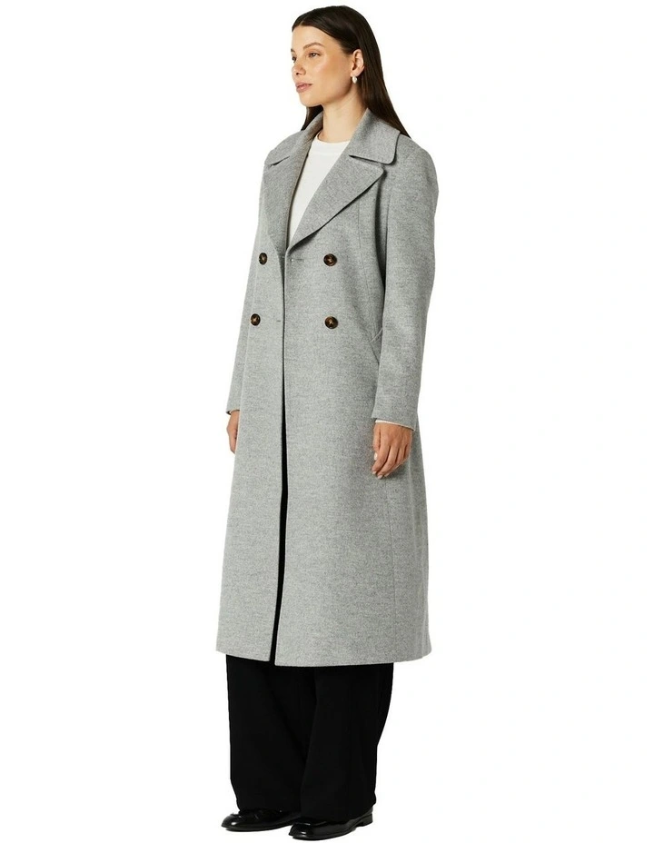 Audrey Coat in Silver image 3