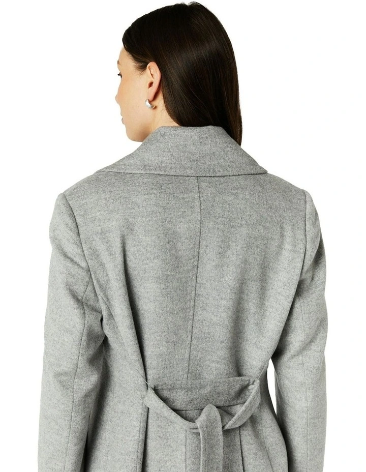 Audrey Coat in Silver image 5