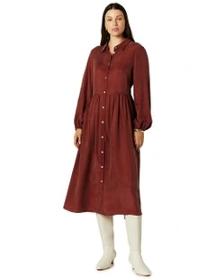 Valentina Dress in Desert Rose