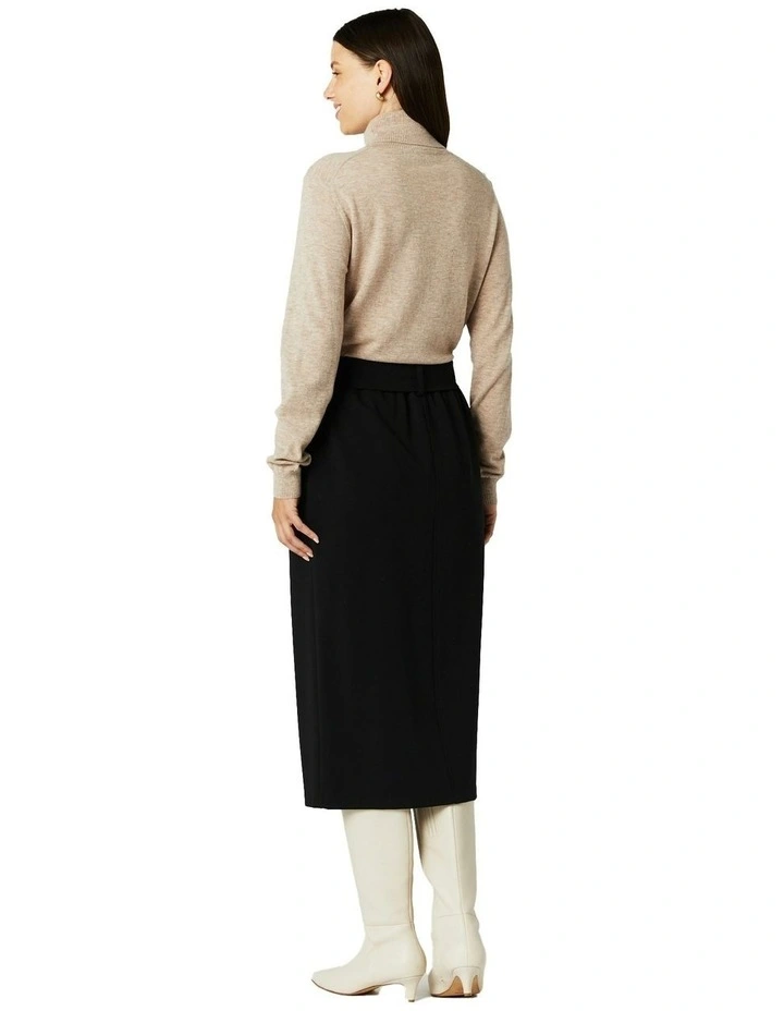 Sandra Skirt in Black image 2