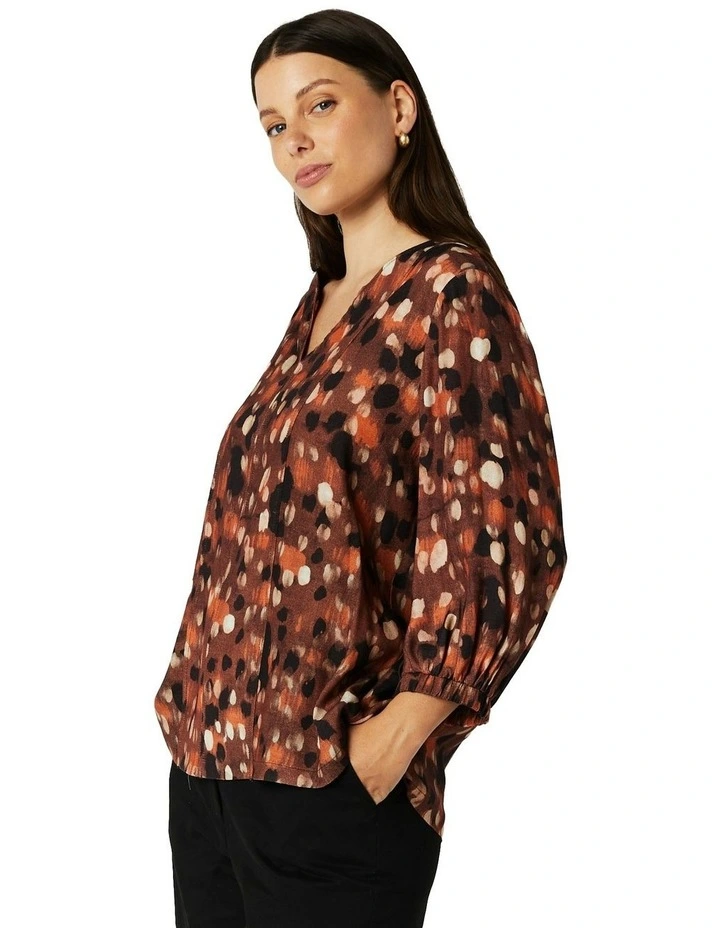 Mae Blouse in Multi image 3