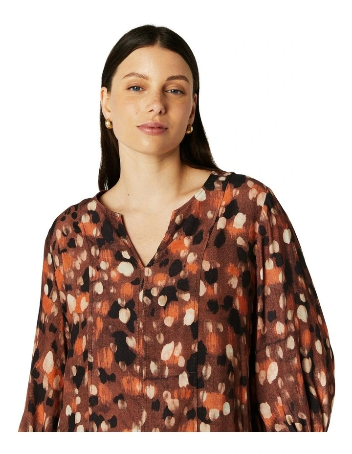 Mae Blouse in Multi image 4