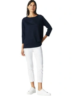 Cigariello Pant in White