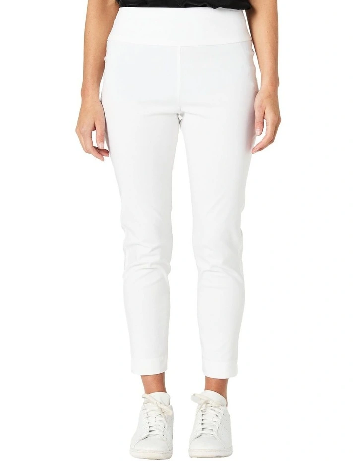 Cigariello Pant in White image 4