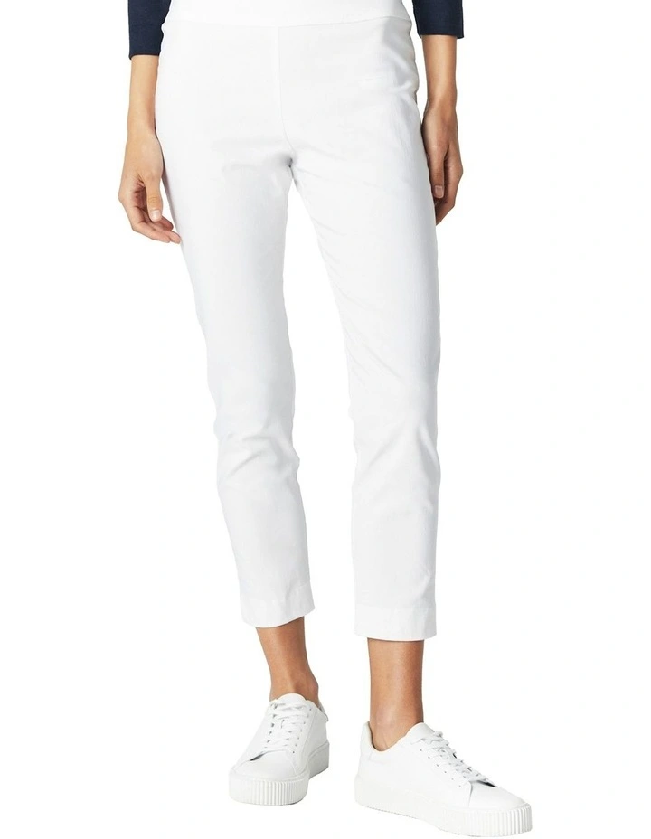 Cigariello Pant in White image 4
