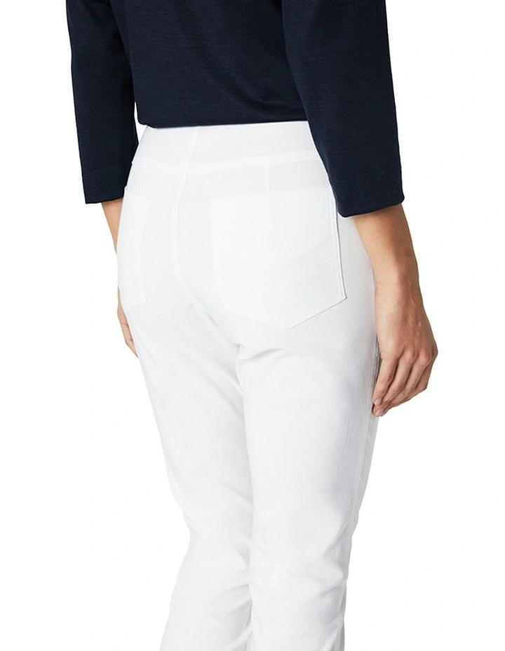 Cigariello Pant in White image 6