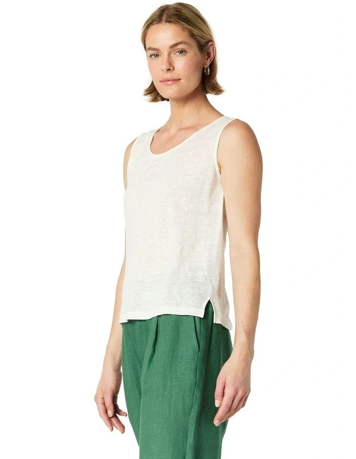 Fernanda Singlet in White image 3