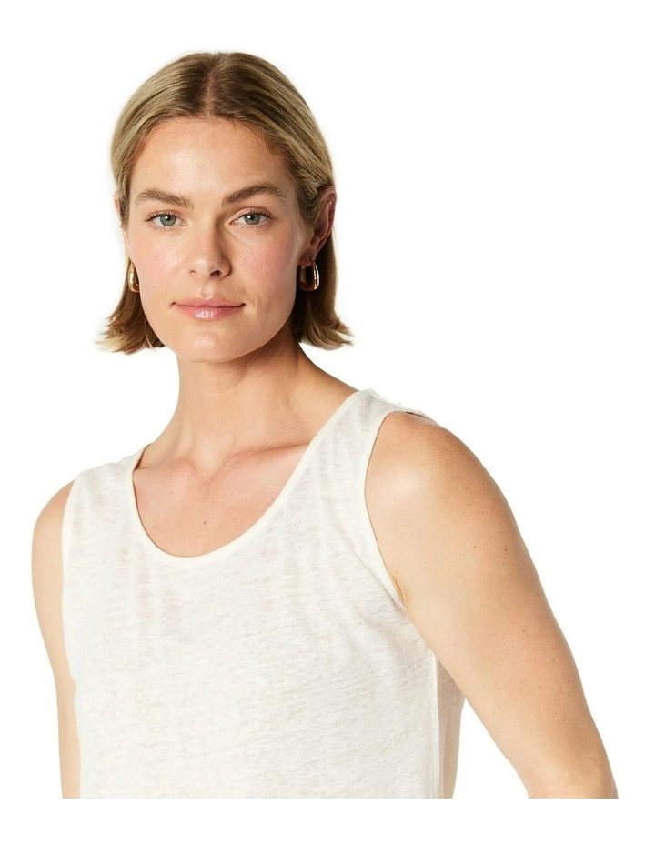 Fernanda Singlet in White image 4