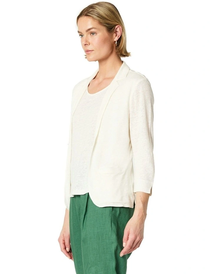 Eliana Jacket in Cream image 3