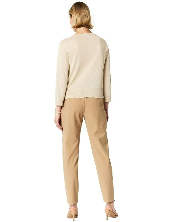 Giselle Cardigan in Sand image 2