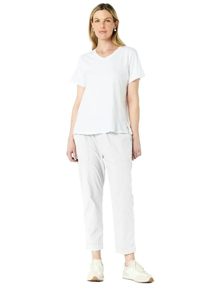 Morgan Pant in White image 1