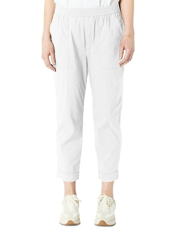 Morgan Pant in White image 4