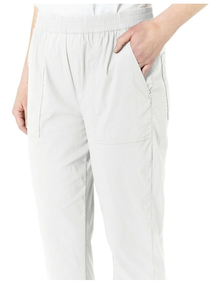 Morgan Pant in White image 5