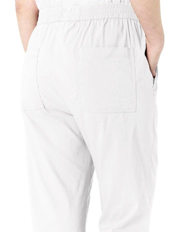 Morgan Pant in White image 6