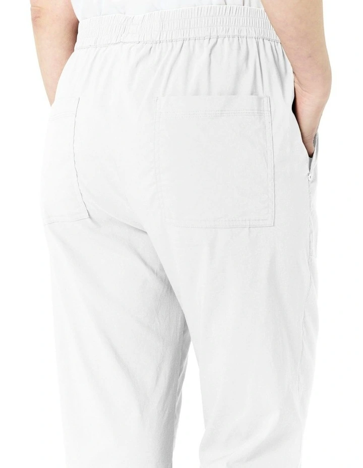 Morgan Pant in White image 6