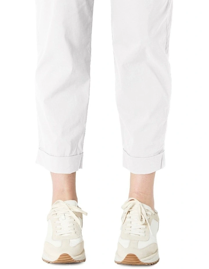 Morgan Pant in White image 7