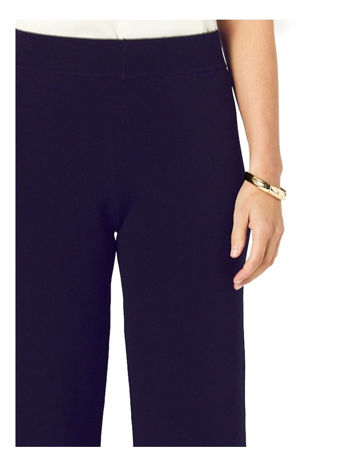 Celene Pant in Navy/Ivory image 6