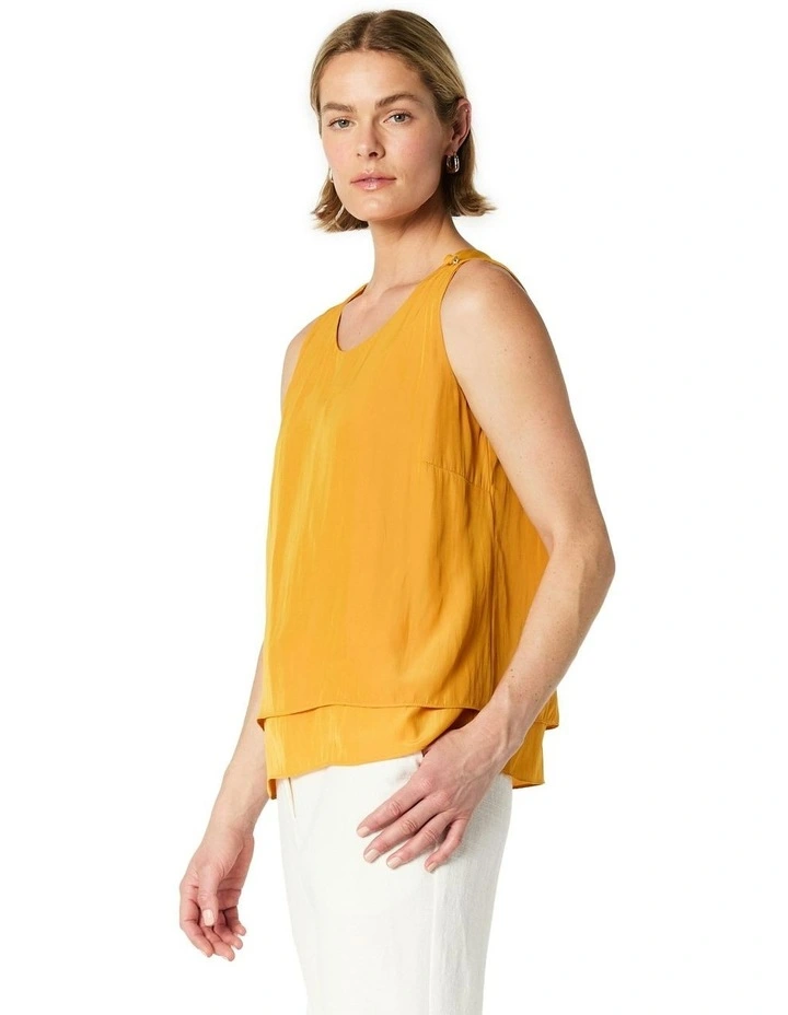 Emily Top in Orange image 3