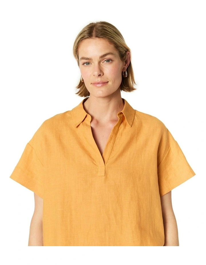 Gloria Top in Orange image 4
