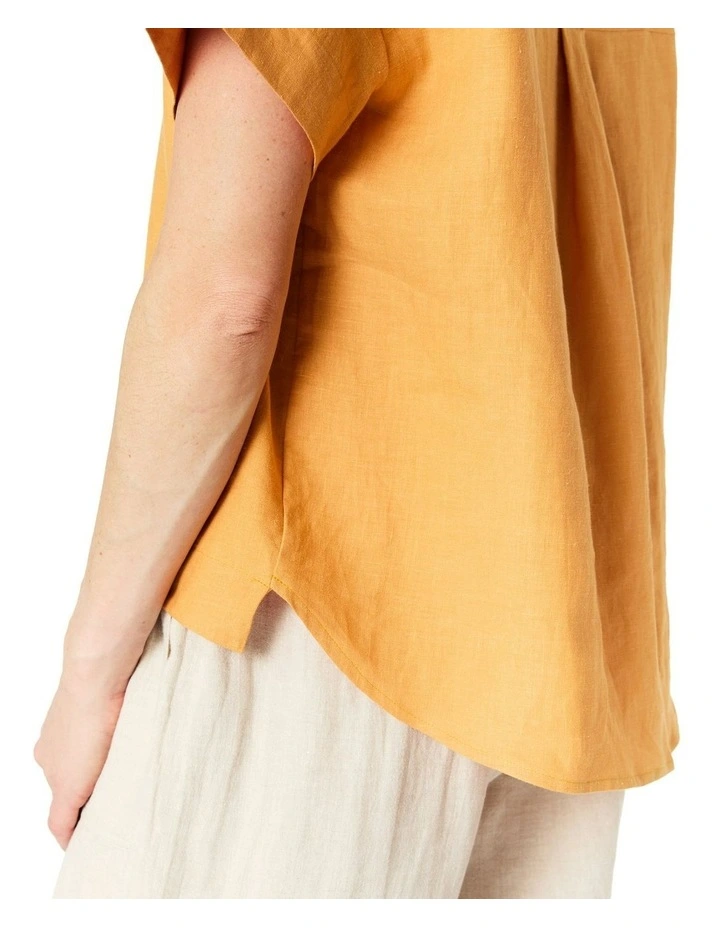 Gloria Top in Orange image 5