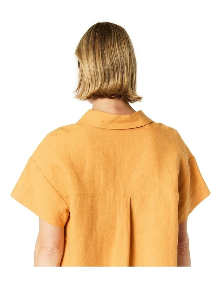 Gloria Top in Orange image 6