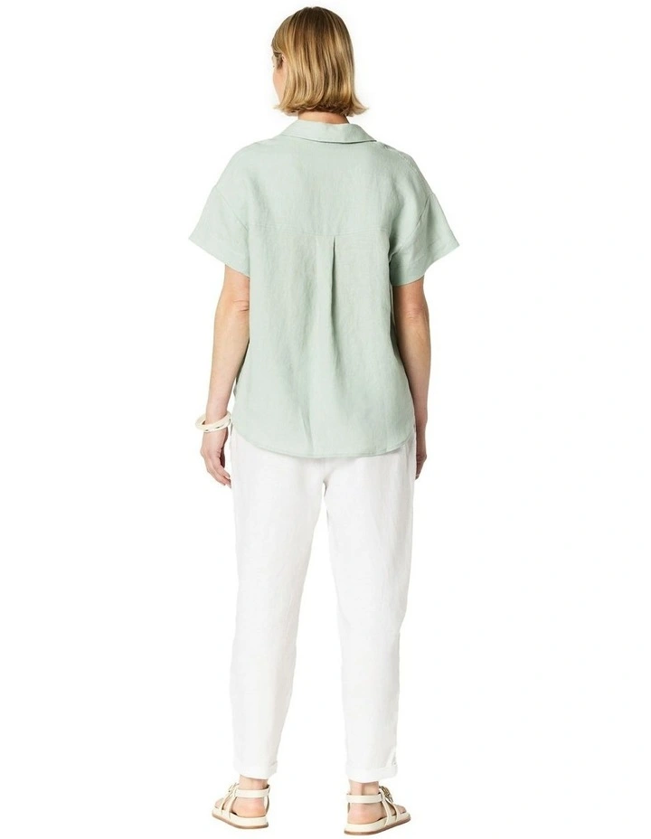 Gloria Top in Sage image 2