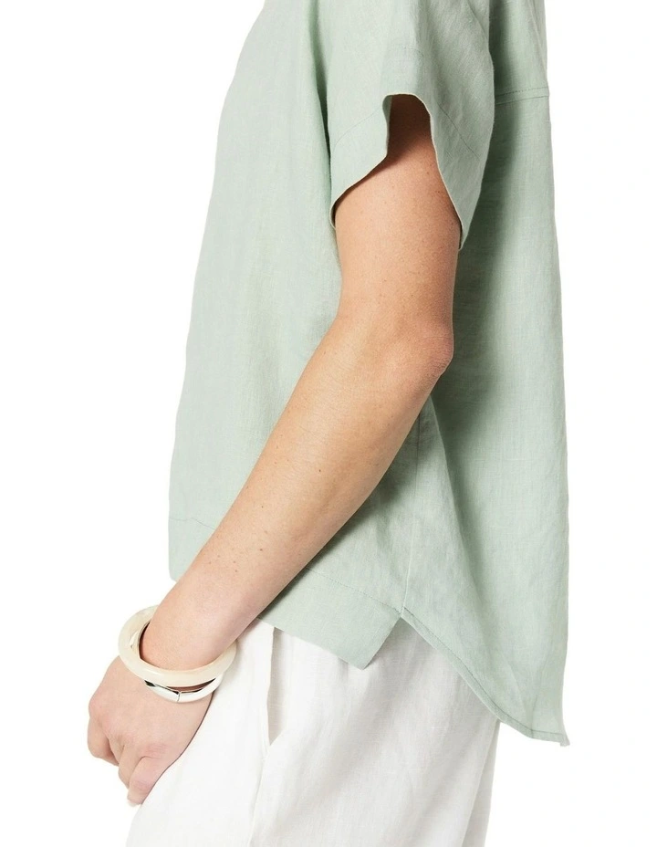 Gloria Top in Sage image 5