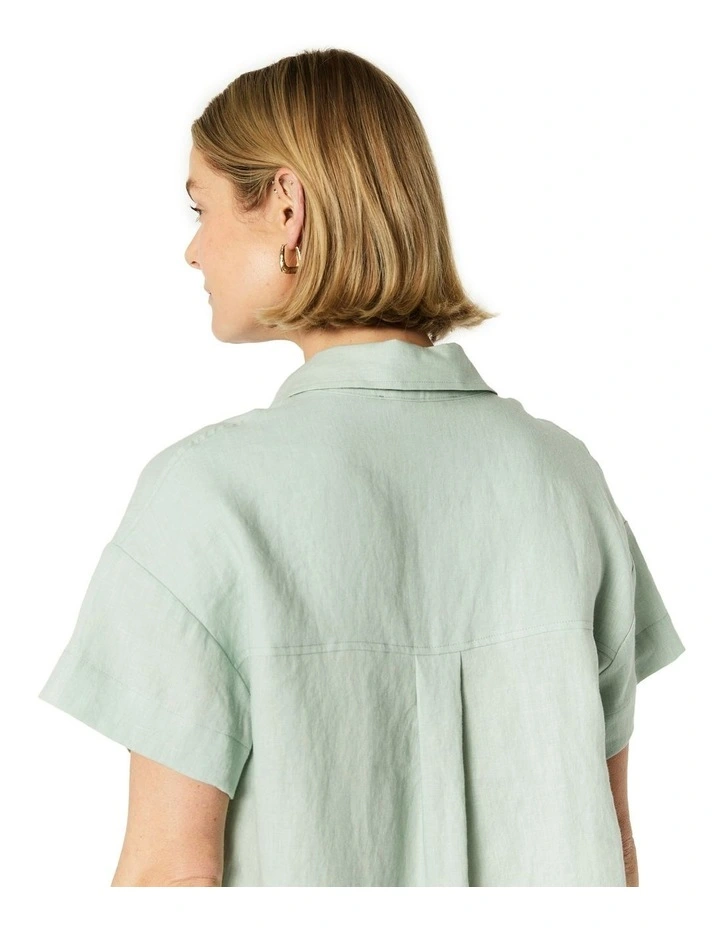 Gloria Top in Sage image 7