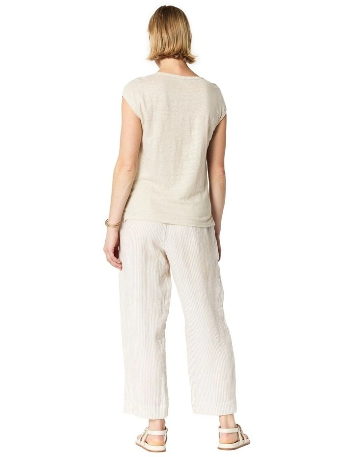 Shari Tee in Taupe image 2